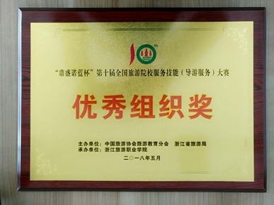 8455新葡萄场网站学生在全国导游大赛中获奖